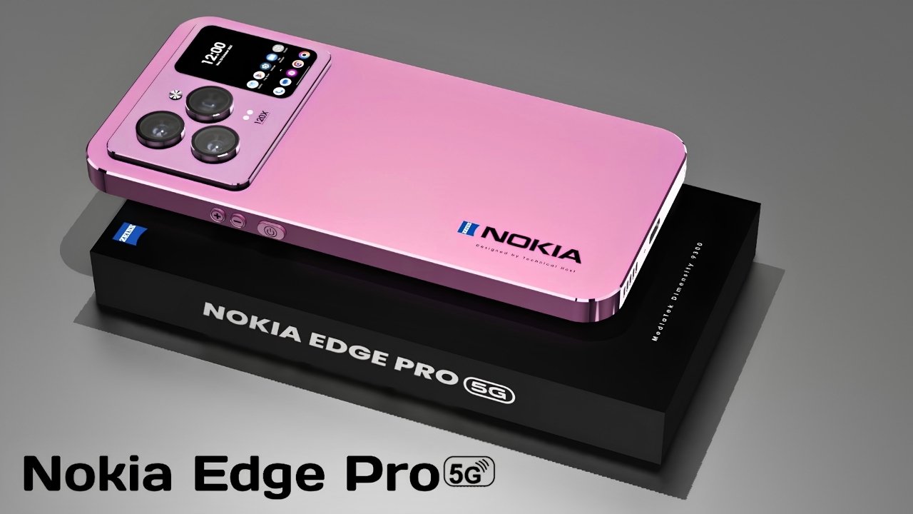 Nokia Edge Pro 5G – Stunning 200MP Camera Smartphone with MediaTek Dimensity 9000, 16GB RAM & Massive 6000mAh Battery | Premium Performance & Ultimate 5G Experience