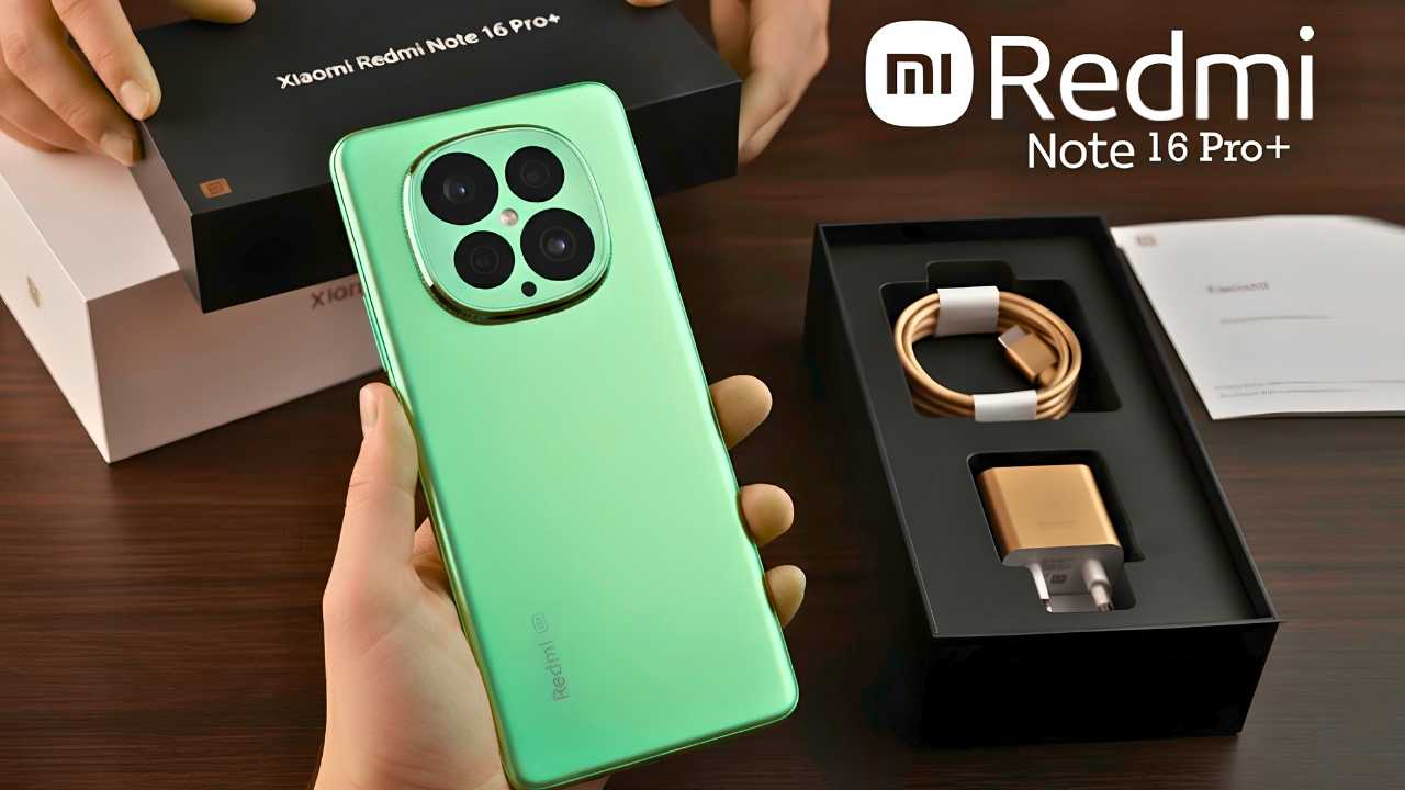 Xiaomi Redmi Note 16 Pro+ 5G: Stunning Display, Ultra-Fast Performance, Powerful Camera and Long-Lasting Battery Smartphone