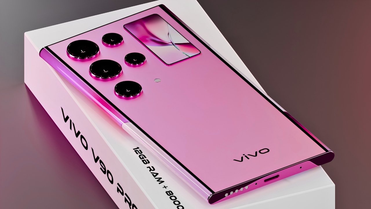 Vivo V90 Pro: Massive 11000mAh Battery, 34GB RAM, 2TB Storage and 300MP Camera Smartphone with Premium Round Camera Design