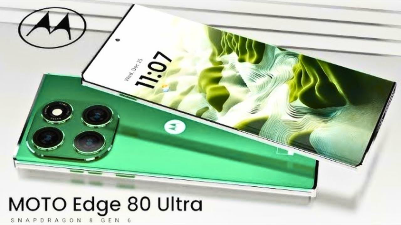 Motorola Edge 80 Ultra 5G – Powerful 400MP Camera Smartphone with Massive 9000mAh Battery, Ultra-Fast Performance & Premium Design