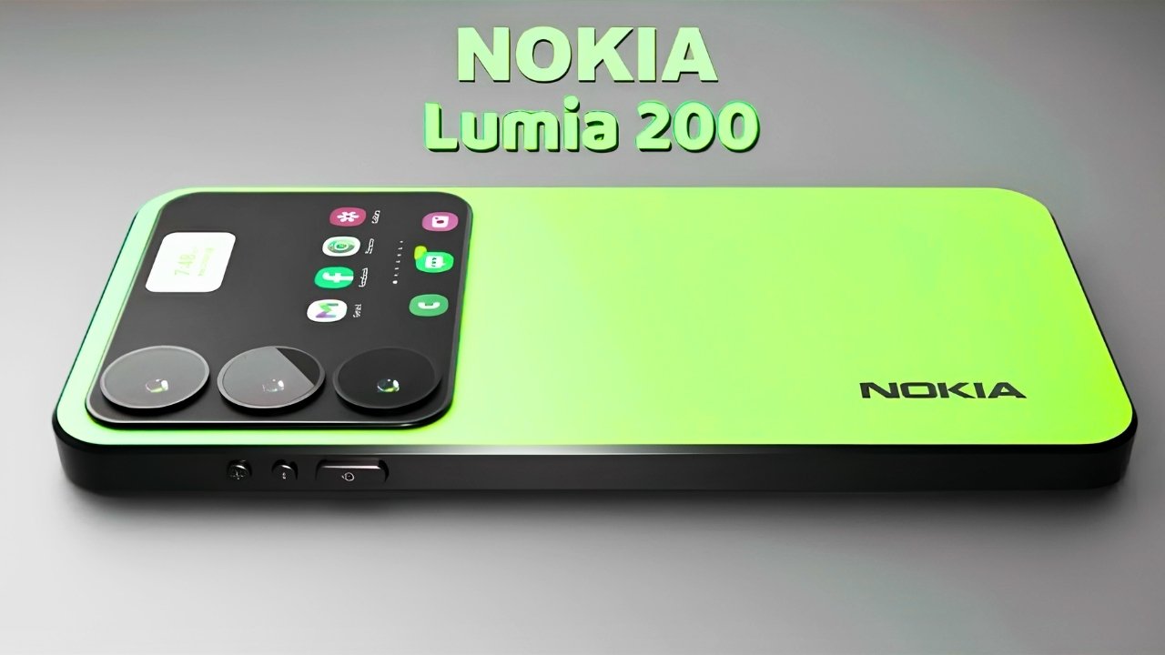 Nokia Lumia 200 Smartphone – Powerful 400MP Camera, Massive 9500mAh Battery, Stunning Display, Fast Performance, Advanced Features and Long-Lasting Power for Everyday Use