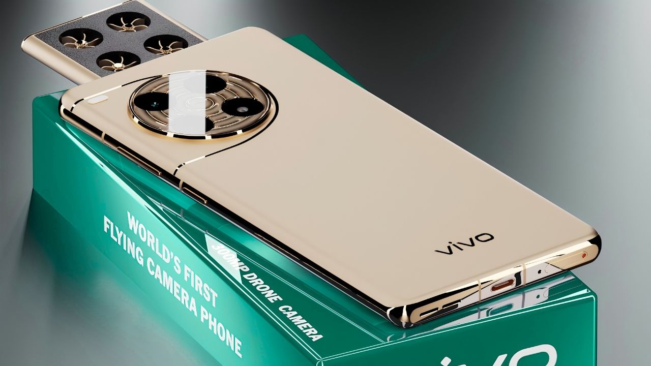 Vivo R1 Pro Flying Camera Drone Smartphone with 200MP Ultra HD Camera, 10000mAh Battery, and 24GB RAM – Advanced Futuristic Smartphone by Vivo