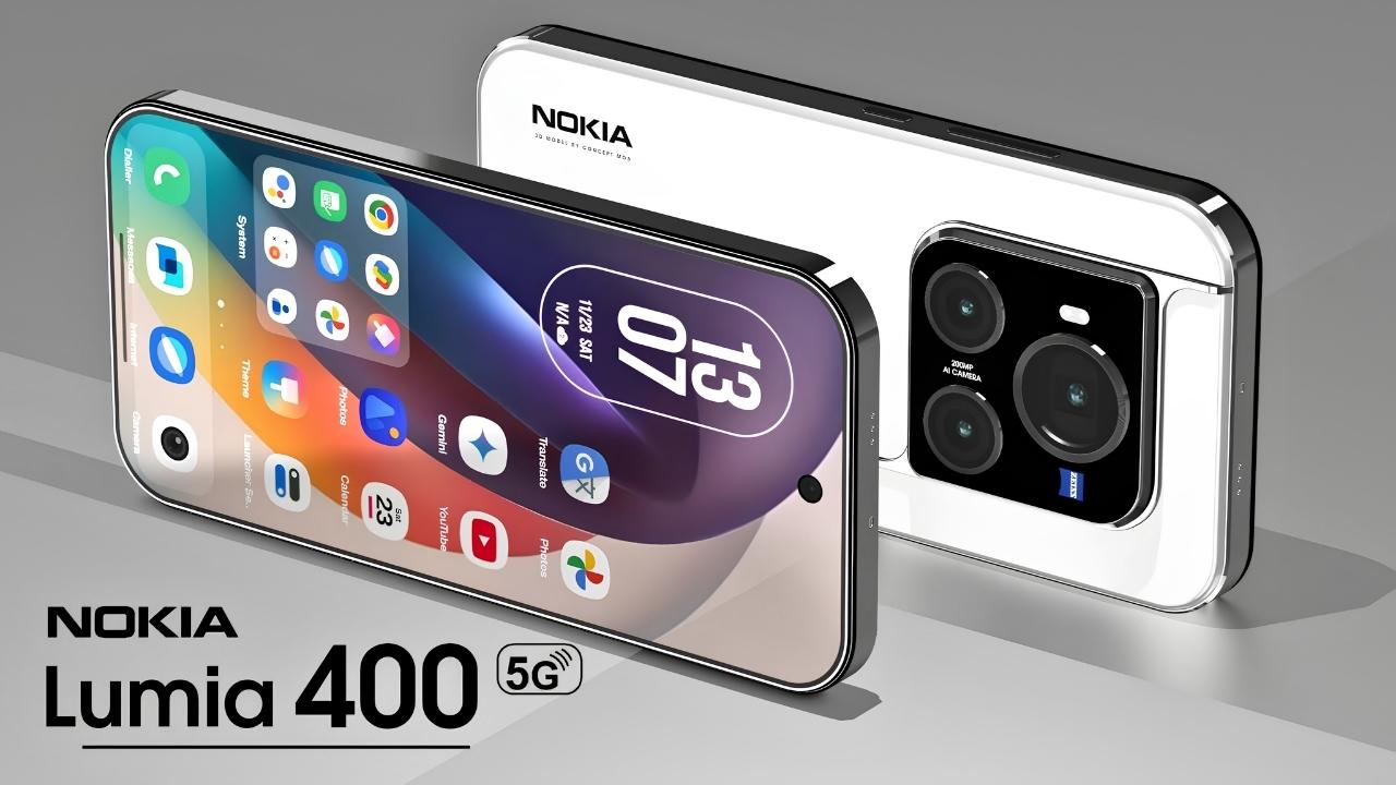 Nokia Lumia 400 Full Specifications and Price 2026 – Powerful 6200mAh Battery, Snapdragon 8 Elite Processor, 200MP Camera, 5G Connectivity, Premium Design, Features, Performance and Complete Details