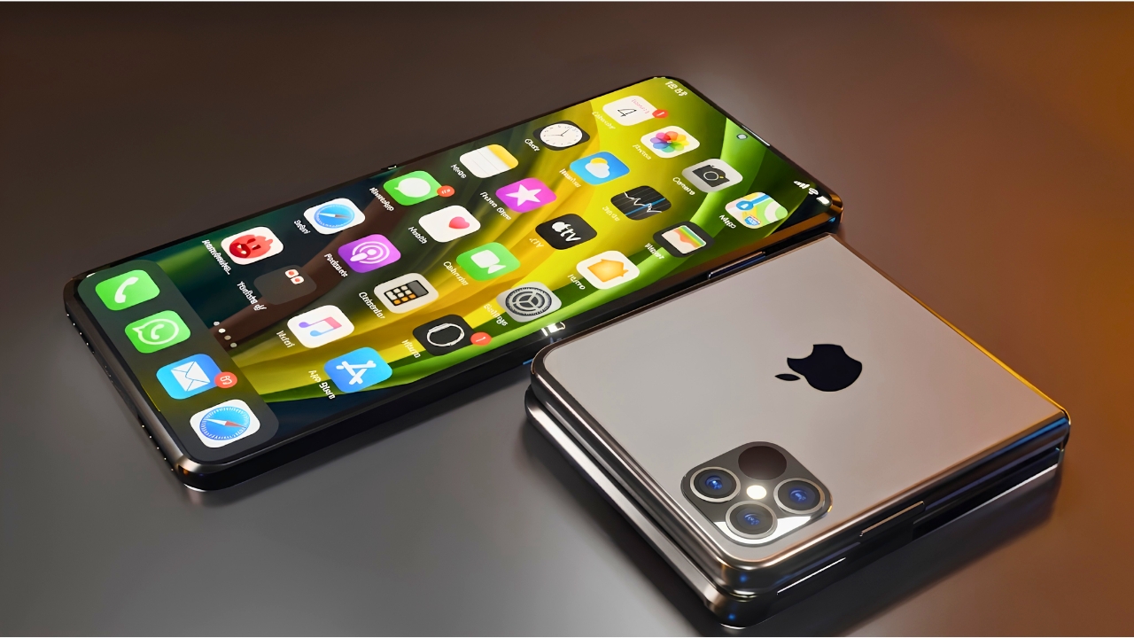 Apple iPhone Flip Concept 2026 – Stunning Foldable iPhone Design, Premium Display, Innovative Features, Beautiful Concept by iOS Beta News, Future Apple Foldable Phone Vision